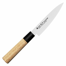 Нож кухонный универсальный Satake Misaki 807-715, 120 мм, дерево