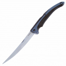 Нож складной филейный Kershaw Folding Fishing Fillet 1258, 159 мм, черный
