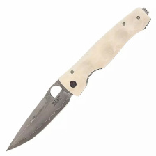Нож складной Mcusta Tactility Elite SPG2  MC-0126G, 94 мм, белый