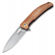Нож складной Boker Toxicofera 01SC005, 88 мм, микарта