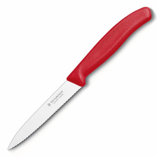 Нож кухонный овощной Victorinox 6.7731.C1, 100 мм, красный