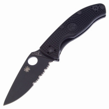 Нож складной Spyderco Tenacious Lightweight 122PSBBK, 86 мм, черный