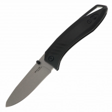 Нож складной Mr.Blade Bang Stonewash MB041, 93 мм, черный
