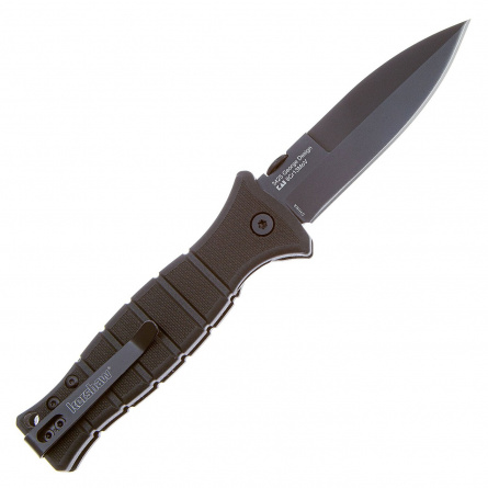 Нож складной Kershaw Xcom 3425, 92 мм, черный фото 3
