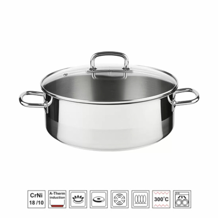 Сотейник Kolimax Professional 160102, 26 см, 4.5 л, стальной фото 1
