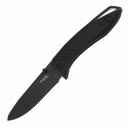 Нож складной Mr.Blade Bang Blackwash MB040, 93 мм, черный фото 1