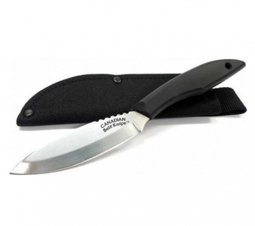 Нож туристический Cold Steel Canadian Belt Knife 20CBL, 102 мм, черный фото 5