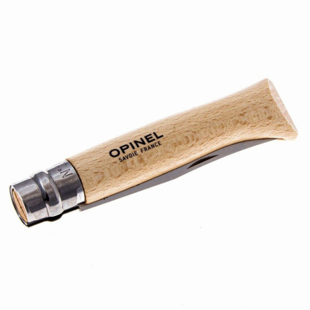 Нож складной Opinel 10 Tradition Inox 123100, 100 мм, бук фото 3