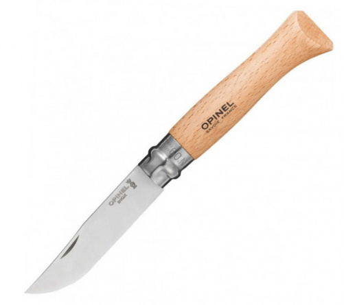 Нож складной Opinel 9 Tradition Inox 001254, 90 мм, бук фото 1