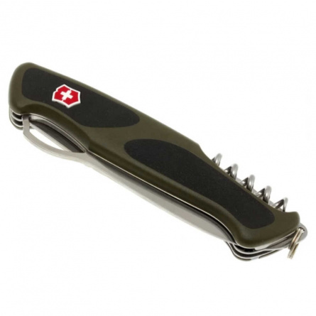 Нож складной Victorinox Rangergrip 61 0.9553.MC4, 97 мм, зеленый фото 5