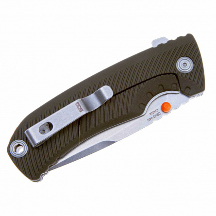 Нож складной SOG Tellus FLK Olive Drab 14-06-01-43, 93 мм, зеленый фото 3