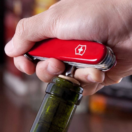 Нож складной Victorinox Trailmaster 0.8463, 90 мм, красный фото 2