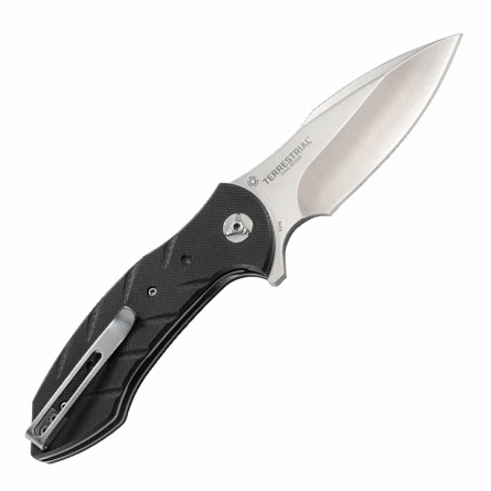 Нож складной CRKT Terrestrial 5370, 85 мм, черный фото 4