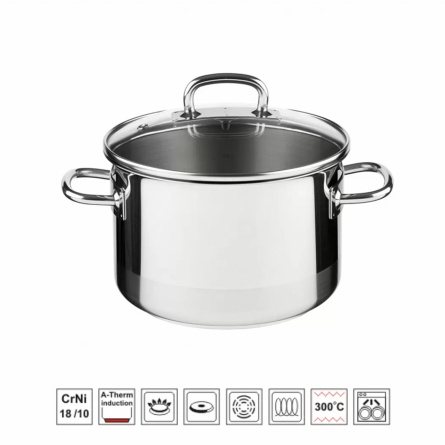 Кастрюля Kolimax Professional 160027, 18 см, 3 л, стальной фото 1
