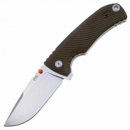 Нож складной SOG Tellus FLK Olive Drab 14-06-01-43, 93 мм, зеленый фото 1