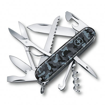 Нож складной Victorinox Huntsman Navy Camouflage 1.3713.942, 70 мм, камуфляж фото 1