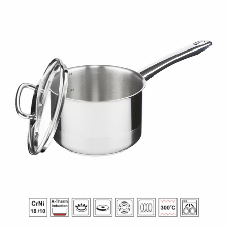 Ковш Kolimax Professional 160300, 15 см, 1.5 л, стальной фото 1