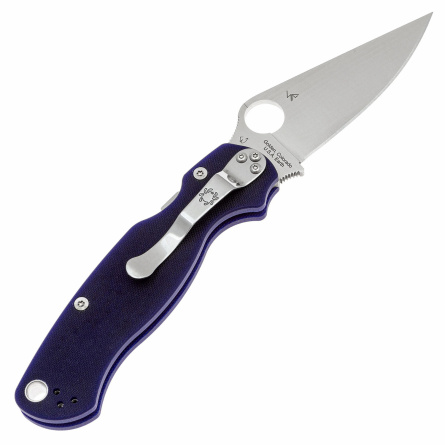 Нож складной  Spyderco ParaMilitary 2 81GPCBL2, 88 мм, синий фото 2