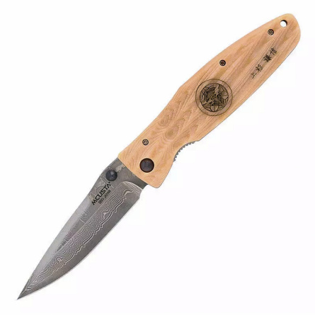Нож складной Mcusta Senguoku Senno MC-0185D, 94 мм, бежевый фото 1