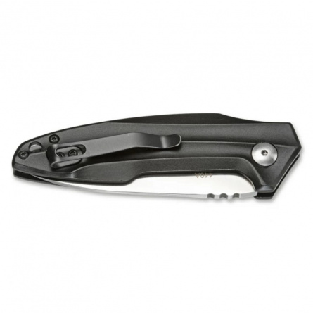 Нож складной Boker Final Flick out Black 01SC062, 80 мм, алюминий фото 3