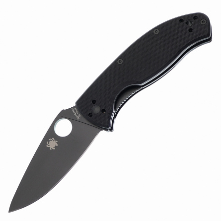 Нож складной Spyderco Tenacious Lightweight 122PBBK, 86 мм, черный фото 1