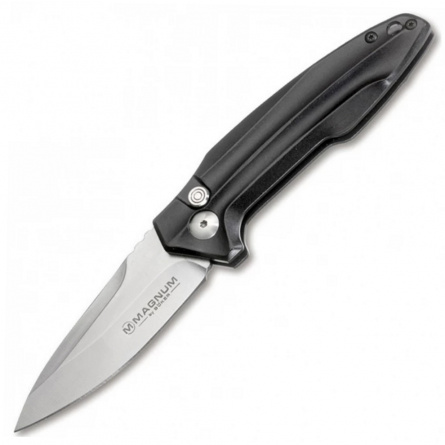 Нож складной Boker Final Flick out Black 01SC062, 80 мм, алюминий фото 1