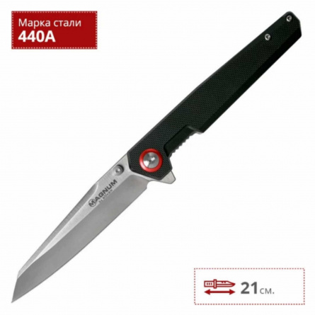 Нож складной Boker Brachyptera 01SC076, 90 мм, чёрный фото 2
