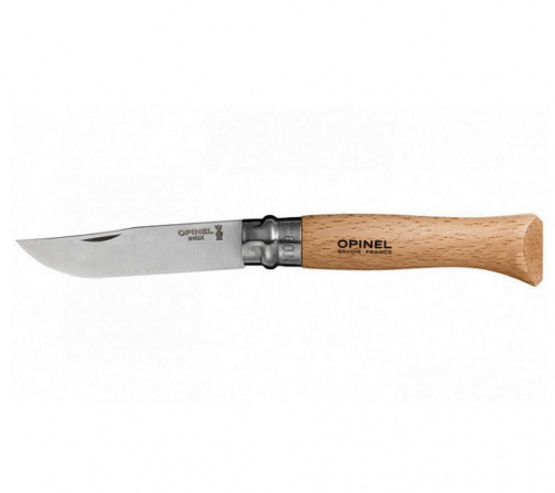 Нож складной Opinel 9 Tradition Inox 001254, 90 мм, бук фото 6
