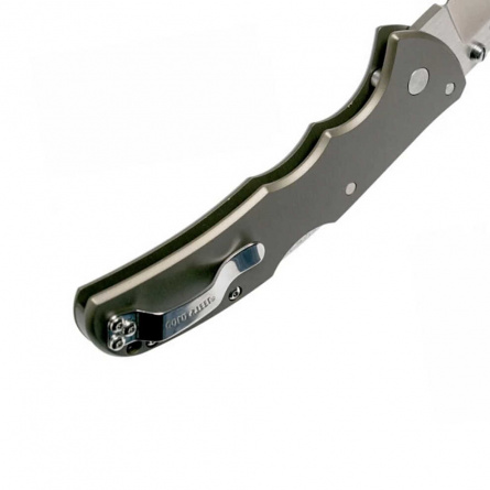 Нож складной Cold Steel Code-4 Tanto Plain 58PT, 89 мм, алюминий фото 5