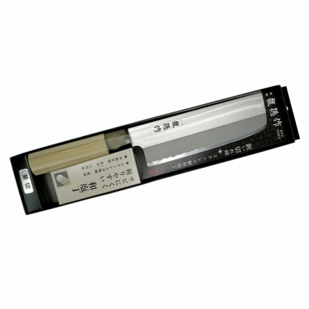 Нож традиционный Накири Fuji Cutlery Ryutoku FC-580, 160 мм, магнолия фото 3