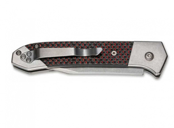Нож складной Boker Rubico Auto 01SC054, 85 мм, carbon фото 2