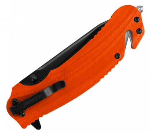 Нож складной Kershaw Barricade 8650, 89 мм, оранжевый фото 2