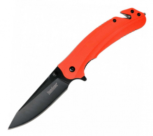 Нож складной Kershaw Barricade 8650, 89 мм, оранжевый фото 1