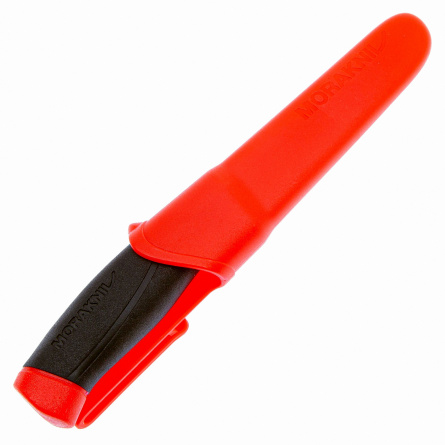 Нож разделочный Morakniv Companion F Rescue 11828, 100 мм, красный фото 4